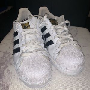 Adidas Superstar White/Black Shoes